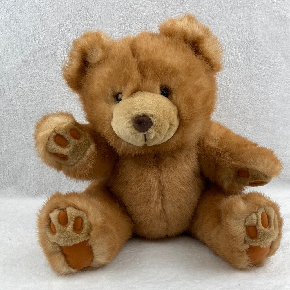 Adorable Brown Teddy Bear Plush Toy 11”